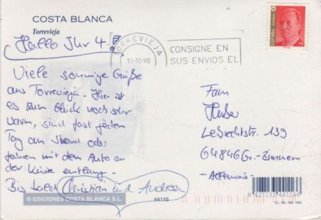 Torrevieja - Spanien - Promenade