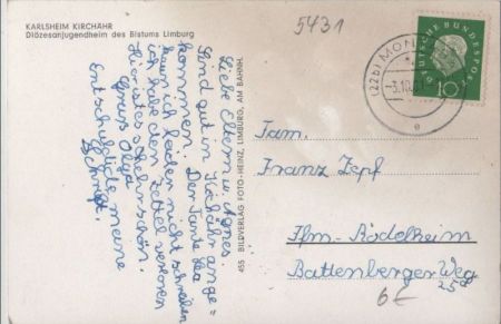 Gackenbach-Kirchähr - Siözesanjugendheim