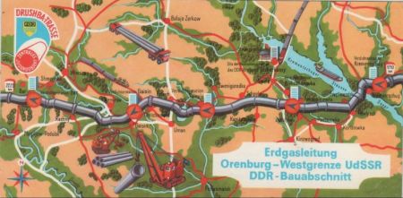 Orenburg - Russland - Erdgasleitung Orenburg - Russland - Erdgasleitung