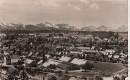 Schongau - mit Ammergebirge Schongau - mit Ammergebirge