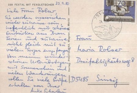 Fextal - Schweiz - mit Fexgletscher Fextal - Schweiz - mit Fexgletscher