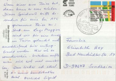 San Bernadino - Schweiz - 4 Bilder San Bernadino - Schweiz - 4 Bilder