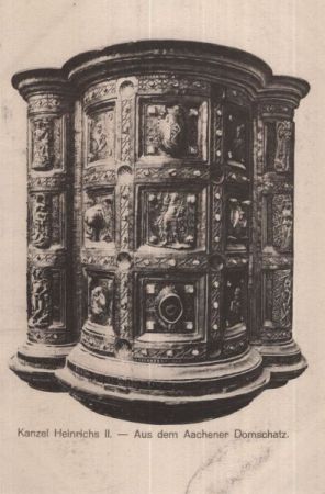 Aachen - Domschatz, Kanzel Aachen - Domschatz, Kanzel