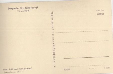 Osterburg-Dequede - Fernsehturm