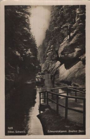 Edmundsklamm - Breiter Stein Edmundsklamm - Breiter Stein