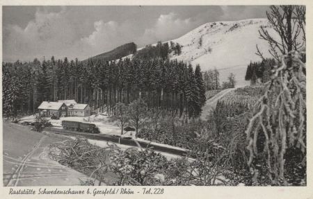 Gersfeld - Raststätte Schwedenschanze Gersfeld - Raststätte Schwedenschanze