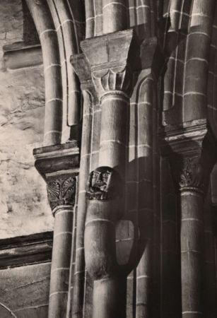 Goslar - Neuwerkkirche, Ausbiegung Pfeilerdienste Goslar - Neuwerkkirche, Ausbiegung Pfeilerdienste