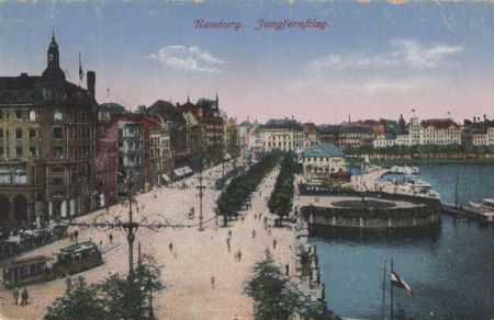 Hamburg - Jungfernstieg Hamburg - Jungfernstieg