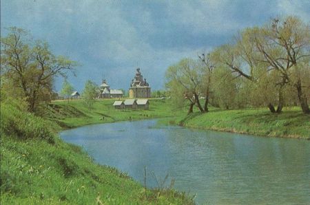 Susdal - Russland - Kemenka-Fluss Susdal - Russland - Kemenka-Fluss