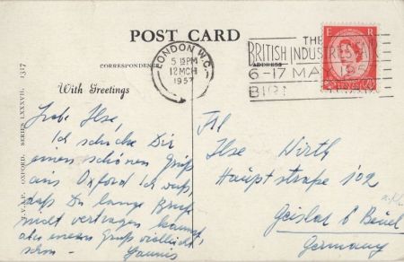 Oxford - Großbritannien - Herford College and Bridge