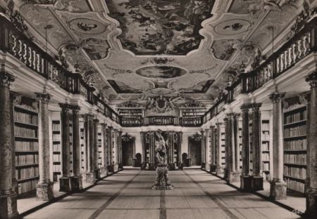 Ottobeuren - Benediktiner-Kloster, Bibliothekssaal Ottobeuren - Benediktiner-Kloster, Bibliothekssaal