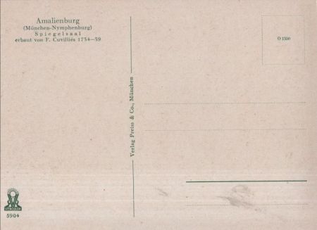 München - Nymphenburg, Spiegelsaal München - Nymphenburg, Spiegelsaal