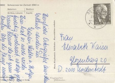 Schwarzsee - Schweiz - 4 Bilder