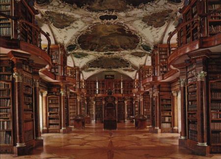 St. Gallen - Schweiz - Stiftbibliothek St. Gallen - Schweiz - Stiftbibliothek