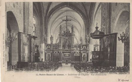 Liesse-Notre-Dame - Frankreich - Eglise, Interieur Liesse-Notre-Dame - Frankreich - Eglise, Interieur