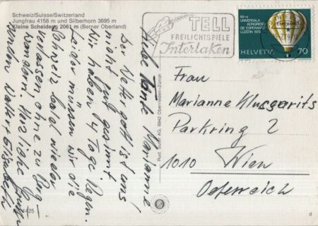 Jungfrau - Schweiz - Ansicht