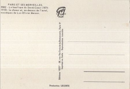 Paris - Frankreich - Sacre Coeur, Basilique