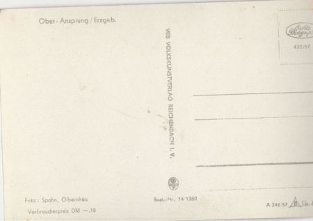 Marienberg-Ansprung - Ober-Ansprung Marienberg-Ansprung - Ober-Ansprung