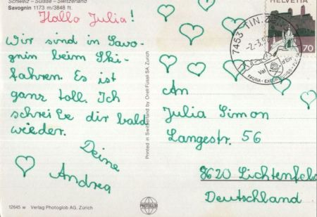 Savognin - Schweiz - 4 Bilder Savognin - Schweiz - 4 Bilder