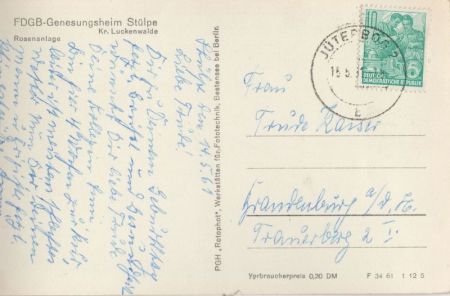 Nuthe-Urstromtal, OT Stülpe - Erholungsheim Nuthe-Urstromtal, OT Stülpe - Erholungsheim