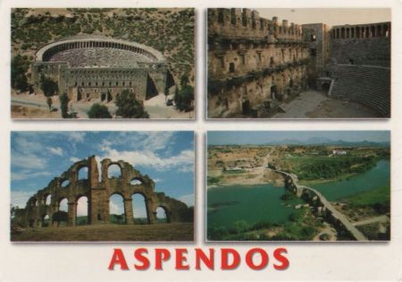 Aspendos - Türkei - 4 Bilder Aspendos - Türkei - 4 Bilder