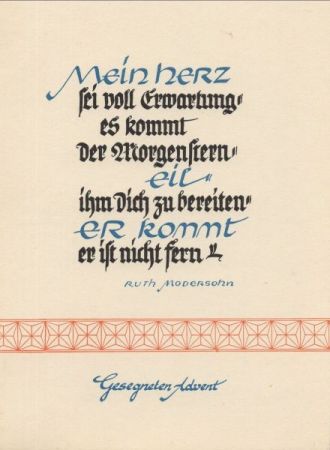 Gesegneten Advent Gesegneten Advent