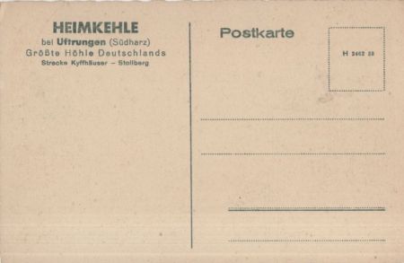 Uftrungen - HöhleHeimhehle, Riesentunnel