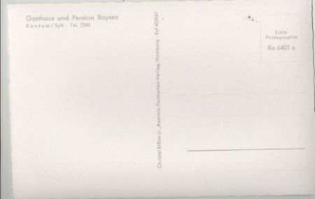 Rantum - Pension Boysen Rantum - Pension Boysen