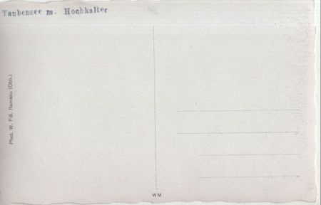 Hochkalter - Taubensee