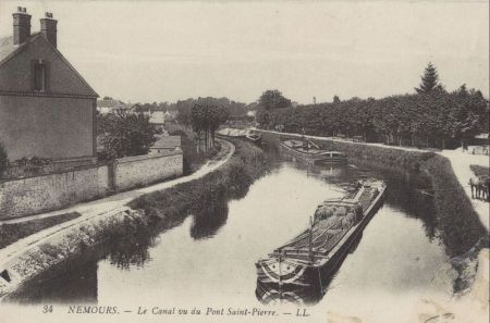 Nemours - Frankreich - Le Canal Nemours - Frankreich - Le Canal