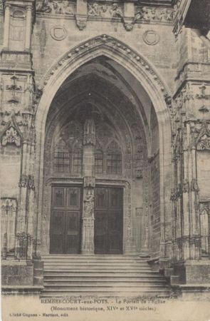 Rembercourt-Sommaisne - Frankreich - Eglise, Portail Rembercourt-Sommaisne - Frankreich - Eglise, Portail