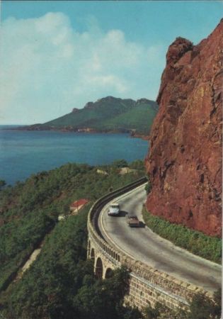 Cote d‘Azur - Frankreich - Route de la Vorniche Cote d‘Azur - Frankreich - Route de la Vorniche