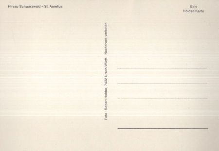 Calw-Hirsau - St. Aurelius Calw-Hirsau - St. Aurelius