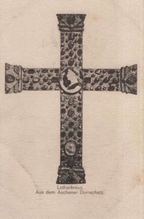 Aachen - Domschatz, Lottharkreuz Aachen - Domschatz, Lottharkreuz