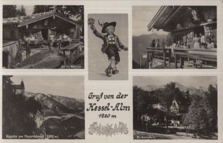 Fischbachau-Birkenstein - Gruß von Kessel-Alm Fischbachau-Birkenstein - Gruß von Kessel-Alm