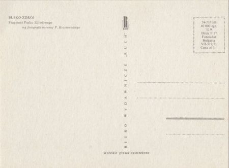 Busko-Zdroj - Polen - Park