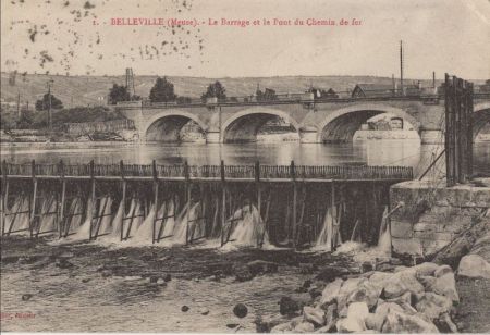 Belleville - Frankreich - Barrage Belleville - Frankreich - Barrage