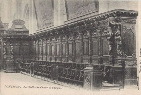Fonteny - Frankreich - Eglise, Les Stalles Fonteny - Frankreich - Eglise, Les Stalles