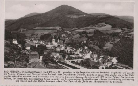 Bad Peterstal-Griesbach - Ansicht Bad Peterstal-Griesbach - Ansicht