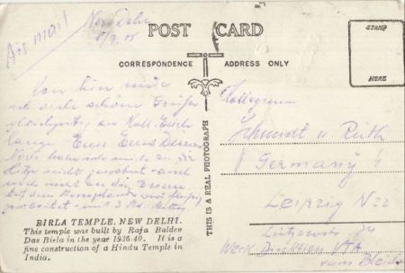 New Delhi - Indien - Birla Tempel