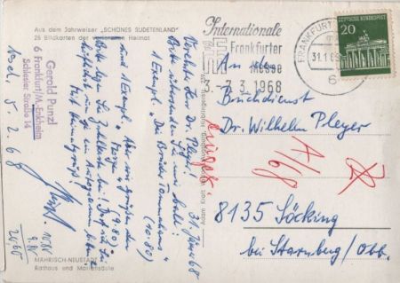 Mährsich-Neustadt - Rathaus und Mariensäule Mährsich-Neustadt - Rathaus und Mariensäule