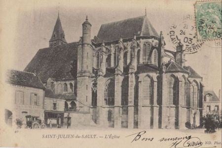 Saint-Julien-du-Sault - Frankreich - Eglise Saint-Julien-du-Sault - Frankreich - Eglise