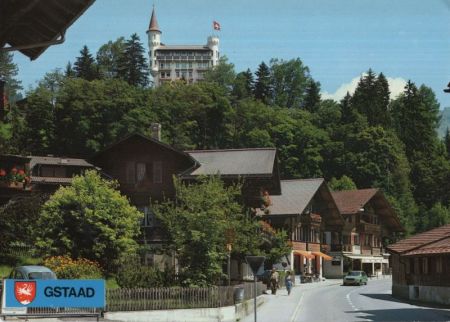 Gstaad - Schweiz - Teilansicht Gstaad - Schweiz - Teilansicht