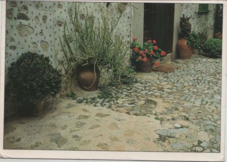 Mittelmeer - Spanien - Platz mit Blumen Mittelmeer - Spanien - Platz mit Blumen