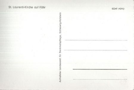 Föhr - St. Laurenti-Kirche