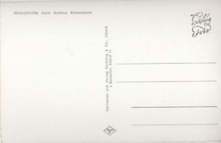 Kaltenbronn (OT von Gernsbach)y - Hohlohturm Kaltenbronn (OT von Gernsbach)y - Hohlohturm