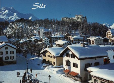 Sils - Schweiz - Winterbild Sils - Schweiz - Winterbild