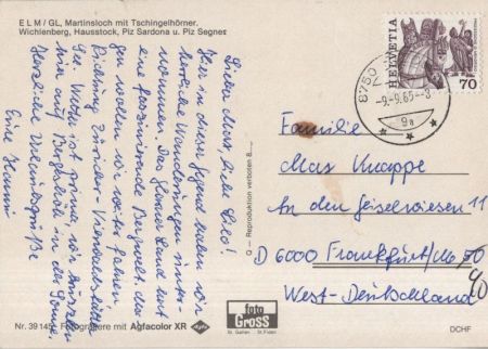 Elm - Schweiz - Martinsloch