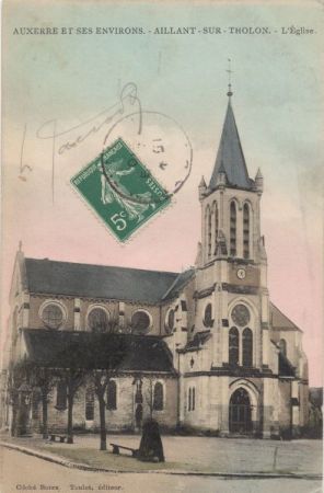 Auxerre - Frankreich - Ailant-sur-Tholon - Eglise Auxerre - Frankreich - Ailant-sur-Tholon - Eglise