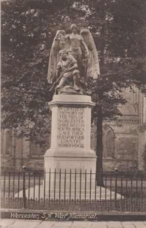 Worcester - Großbritannien - S.A. War Memorial Worcester - Großbritannien - S.A. War Memorial